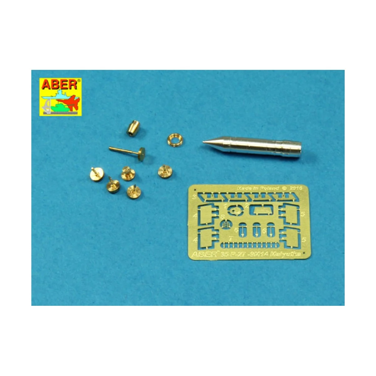 Soviet rocket 9M14 Malyutka, 1/35 - Aber Models 35 P-27