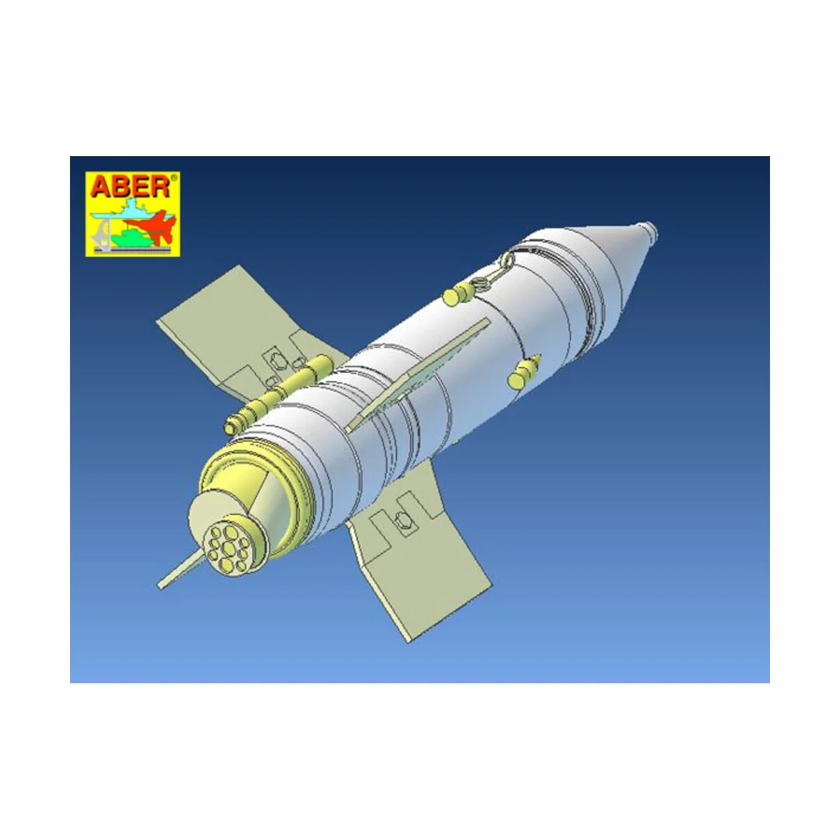 Soviet rocket 9M14 Malyutka - Aber Models 35 P-27