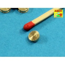 Round clips for Soviet 7, 62mm czkm DTZ, 1/35 - Aber Models 35 P-28