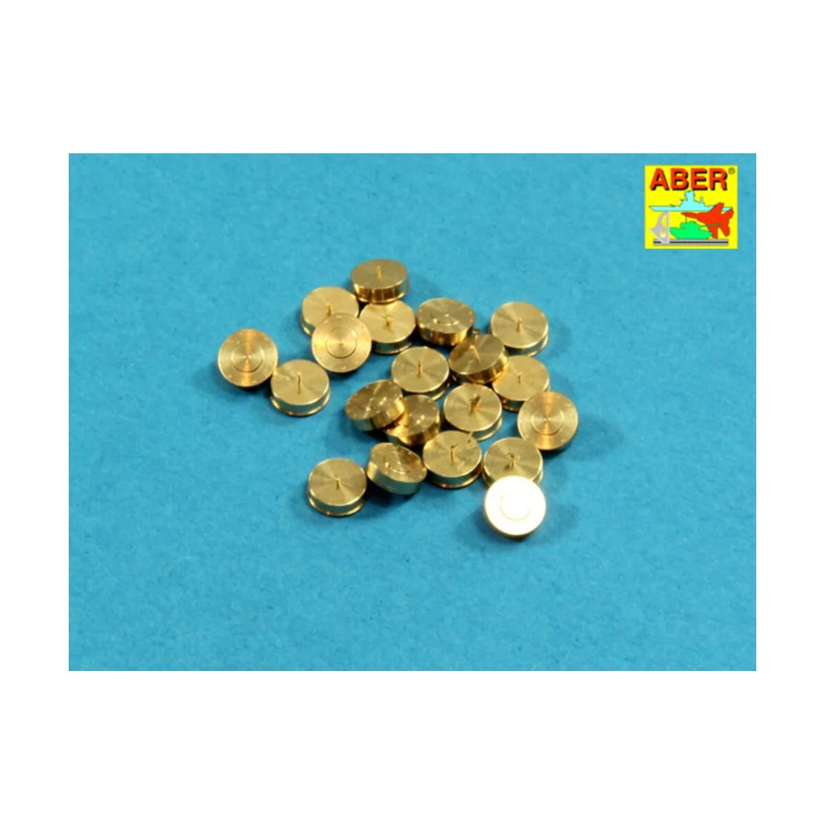 Round clips for Soviet 7, 62mm czkm DTZ, 1/35 - Aber Models 35 P-28