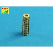Round clips for Soviet 7, 62mm czkm DTZ, 1/35 - Aber Models 35 P-28