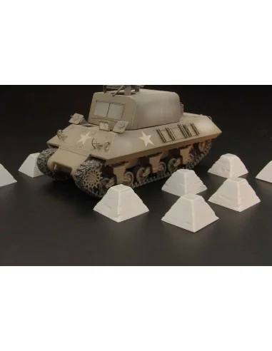 Dragon’s Teeth tank traps, 1/72 - Hauler HLH72052