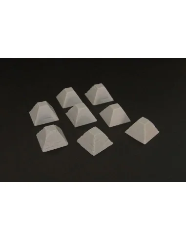 Dragon’s Teeth tank traps, 1/72 - Hauler HLH72052