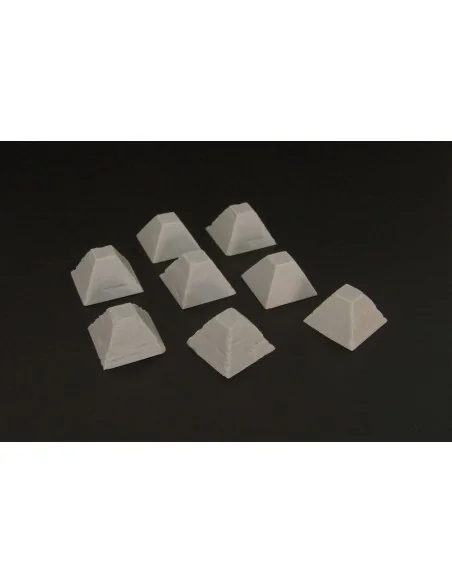 Dragon’s Teeth tank traps, 1/72 - Hauler HLH72052