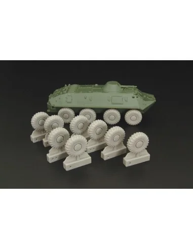 BTR-60 Wheels (ACE, ICM, S-model), 1/72 - Hauler HLH72061