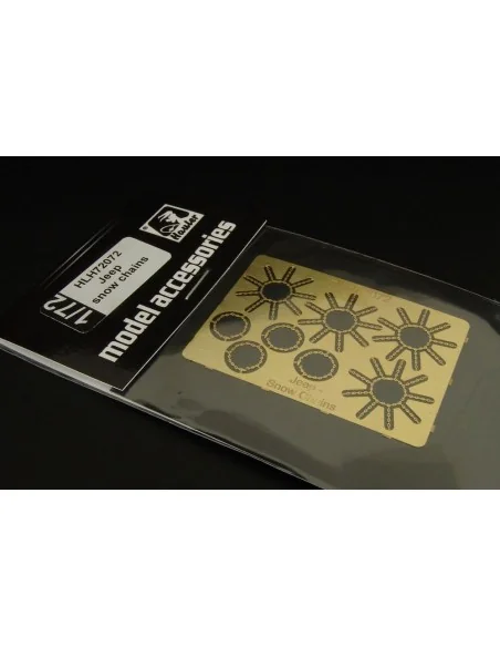 Jeep snow chains, 1/72 - Hauler HLH72072