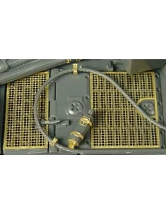 TIGER I grills, 1/48 - Hauler HLX48008