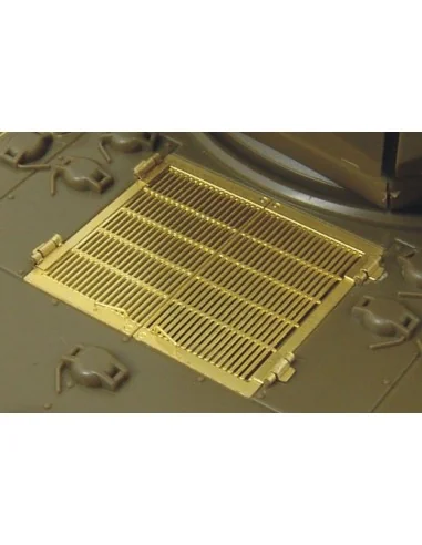 M10 engine grill, 1/48 - Hauler HLX48061