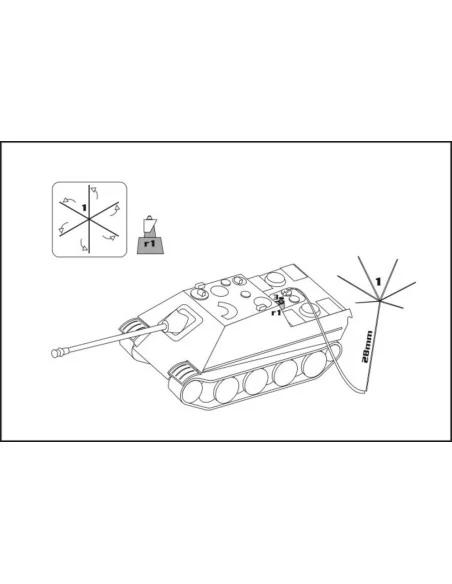 [NO_DESC] BEFEHLSWAGEN JAGDPANTHER set, 1/48 - Hauler HLX48072