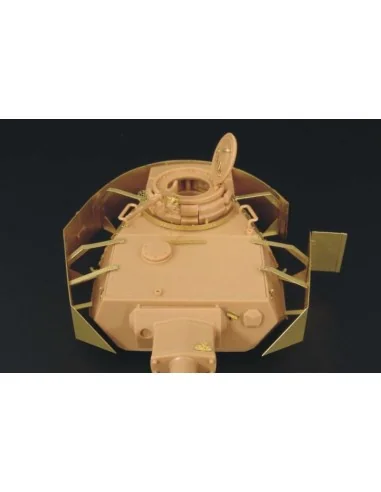 Pz IV turret schurzen, 1/48 - Hauler HLX48077