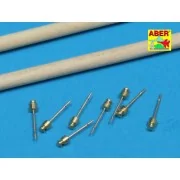 Telegraph-pillar set for 4 insulators, 1/35 - Aber Models 35D-07 Telegraph-pillar set for 4 insulators, 1/35 - Aber Models 35D-07