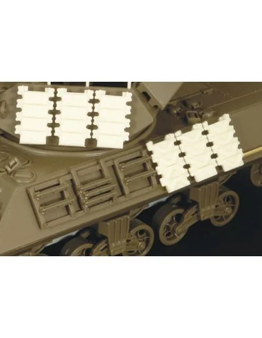 M4-M10 external track armor, 1/48 - Hauler HLX48101