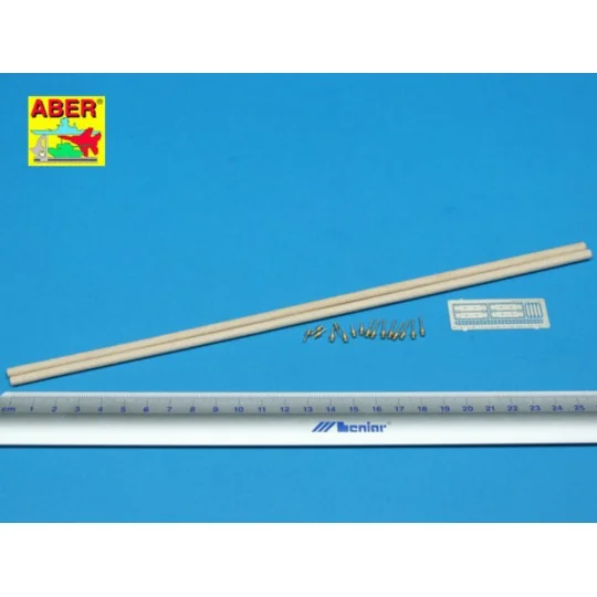 Telegraph-pillar set for 2 cross bars with 4 insulators each, 1/35 ...