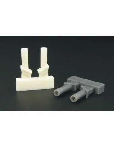 Pz IV ausf J late exhaust pipes TYPE 1, 1/48 - Hauler HLX48116