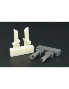 [NO_DESC] Pz IV ausf J late exhaust pipes TYPE 2, 1/48 - Hauler HLX...