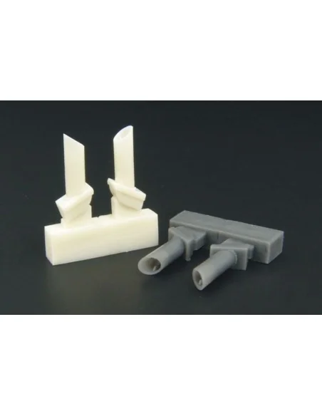 Pz IV ausf J late exhaust pipes TYPE 2, 1/48 - Hauler HLX48117