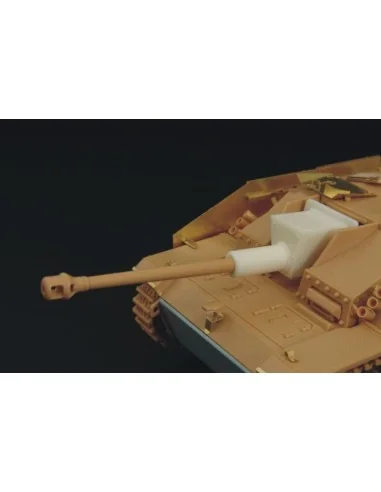 [NO_DESC] Stug III Ausf G welded gun shield, 1/48 - Hauler HLX48118