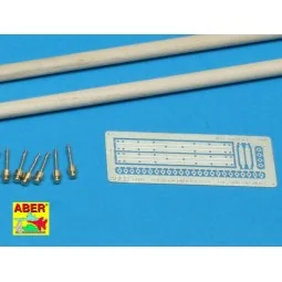 Telegraph-pillar set for 1 cross bar with 8 insulators, 1/35 - Aber...