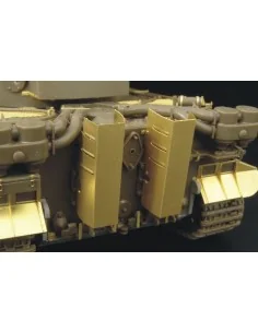 TIGER I EXHAUST COVER initial prod, 1/48 - Hauler HLX48126