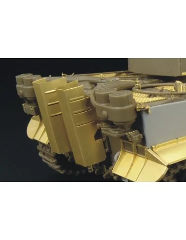 TIGER I EXHAUST COVER initial prod, 1/48 - Hauler HLX48126