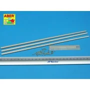 Telegraph-pillar set for 2 cross bar with 16 insulators, 1/35 - Abe...