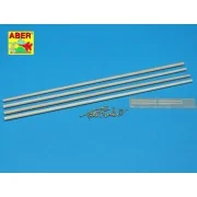 Telegraph-double pillar set for 4 cross bar with 8 insulators, 1/35...