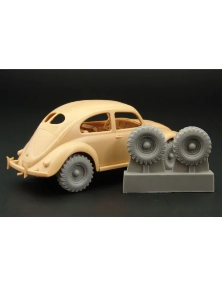 [NO_DESC] 4x4 wheels for VW type 82E Kafer, 1/48 - Hauler HLX48173