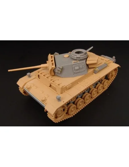 Pz III ausf M LATE convers set, 1/48 - Hauler HLX48180