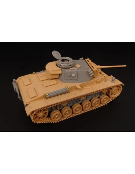 Pz III ausf M LATE convers set, 1/48 - Hauler HLX48180