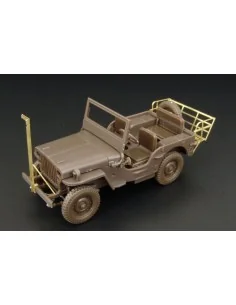 JEEP wire cutter and basket, 1/48 - Hauler HLX48192