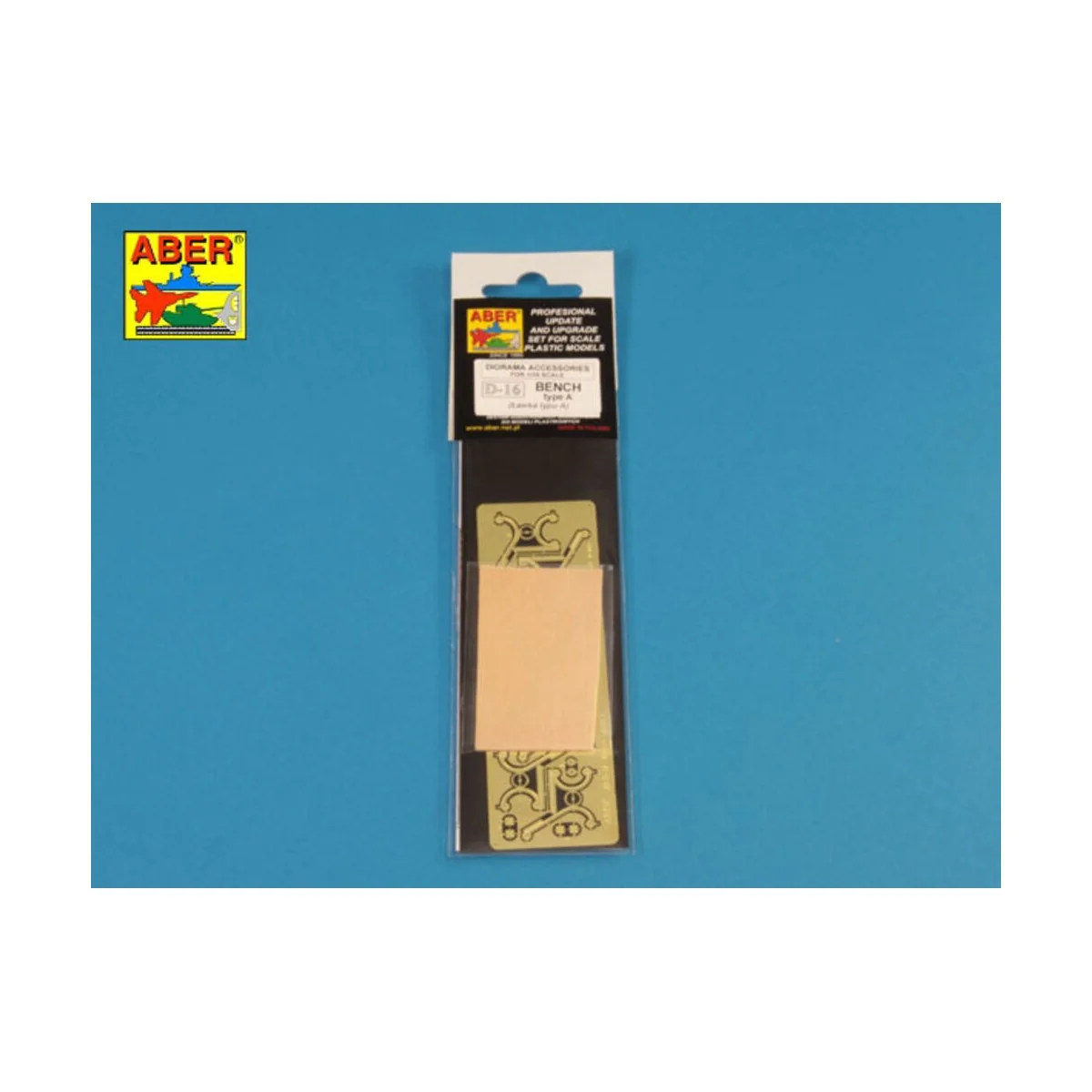 Bench type A, 1/35 - Aber Models 35D-16