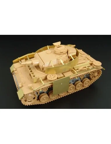 Pz III ausf M-N SCHURZEN, 1/48 - Hauler HLX48201