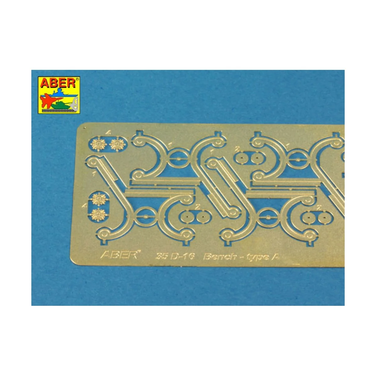 Bench type A, 1/35 - Aber Models 35D-16