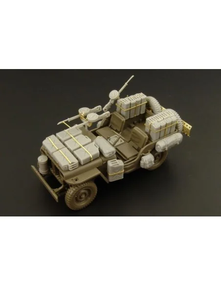 SAS JEEP (AFRICA 1942), 1/48 - Hauler HLX48229