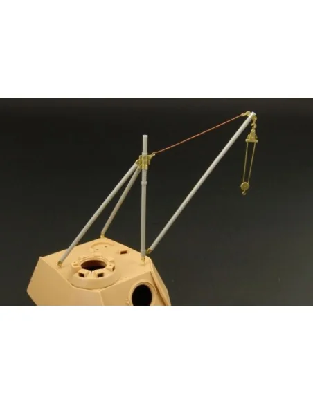 German 2 ton auxiliary jib crane, 1/48 - Hauler HLX48230