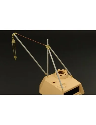 German 2 ton auxiliary jib crane, 1/48 - Hauler HLX48230