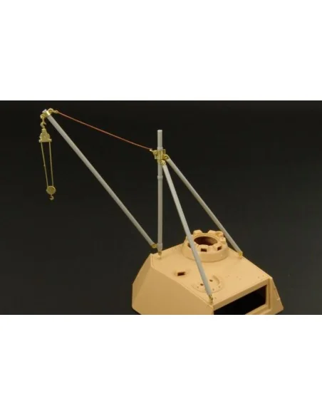 German 2 ton auxiliary jib crane, 1/48 - Hauler HLX48230