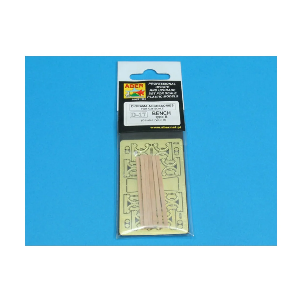 Bench type B, 1/35 - Aber Models 35D-17