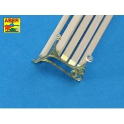 Bench type C & waste basket - Aber Models 35D-18