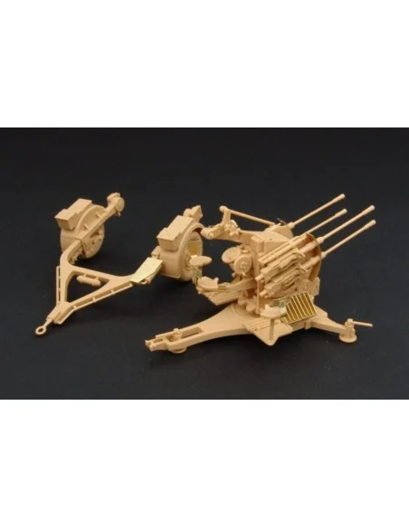 2 cm FLAK 38 flakvierling BASIC set, 1/48 - Hauler HLX48243