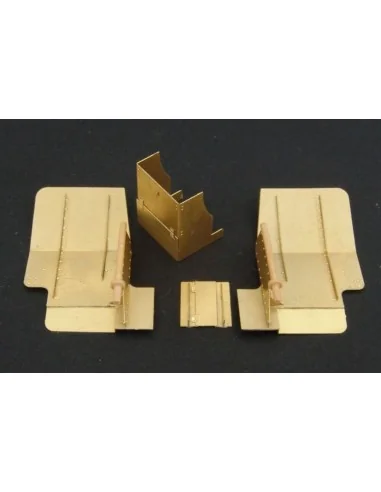 2 cm FLAK 38 flakvierling SHIELDS set, 1/48 - Hauler HLX48244