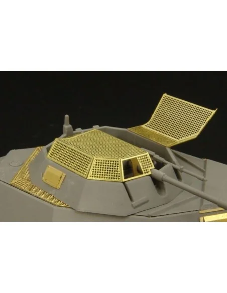 Sd Kfz 222 grills, 1/48 - Hauler HLX48249