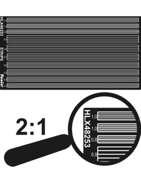 STRIPS 0, 3-1, 0mm, 1/48 - Hauler HLX48253
