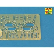 Bench type C & waste basket, 1/35 - Aber Models 35D-18