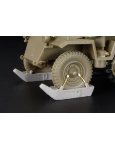 Sd Kfz 250-251 front wheels SKI, 1/48 - Hauler HLX48281