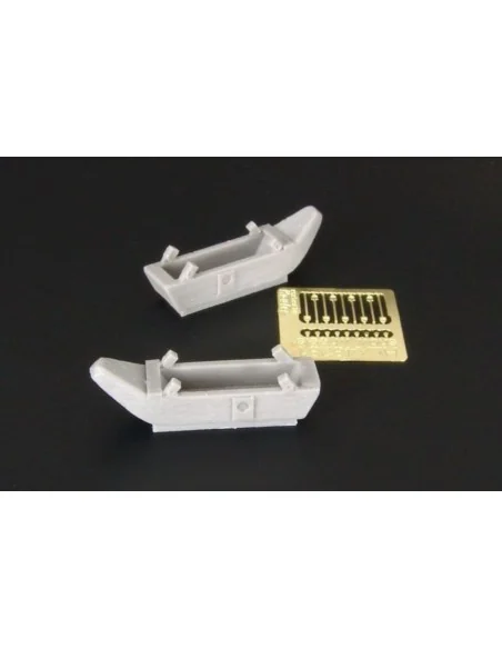 [NO_DESC] Sd Kfz 250-251 front wheels SKI, 1/48 - Hauler HLX48281