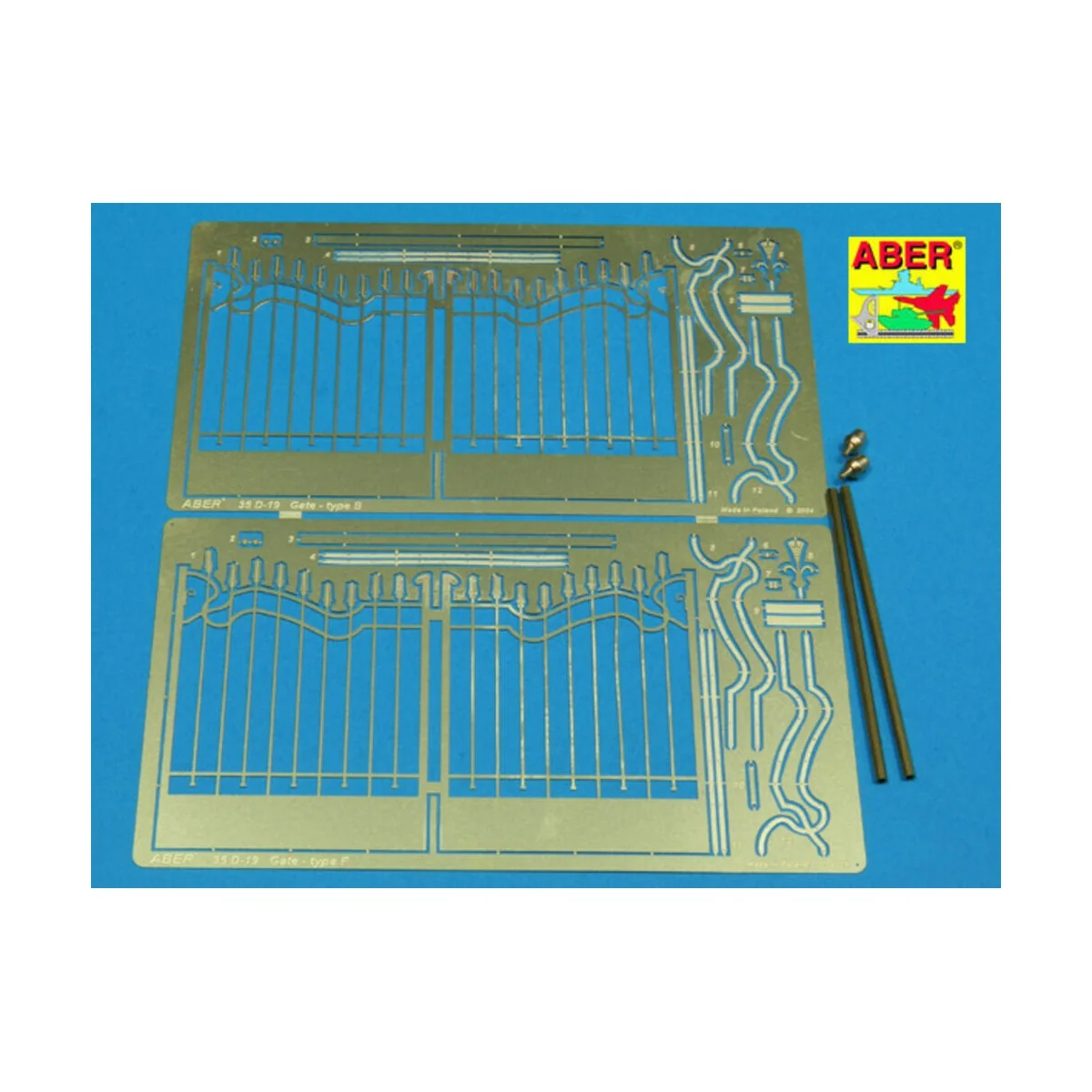 Gate type B, 1/35 - Aber Models 35D-19