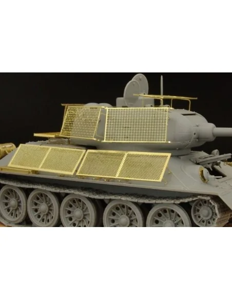 T-34-85 Improvized schurzen, 1/48 - Hauler HLX48284