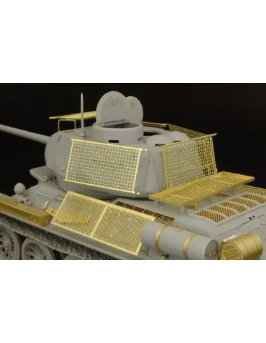 T-34-85 Improvized schurzen, 1/48 - Hauler HLX48284
