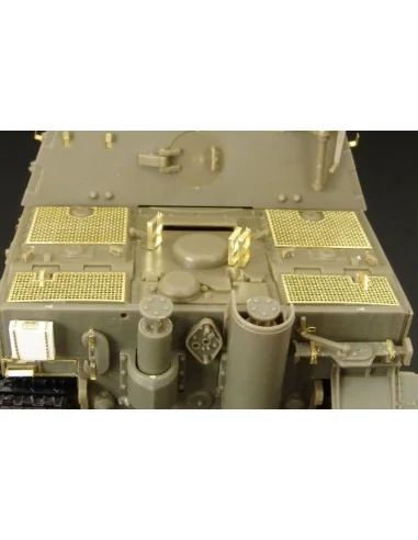 STURMTIGER-TIGER late GRILLS for AFV kit, 1/48 - Hauler HLX48289